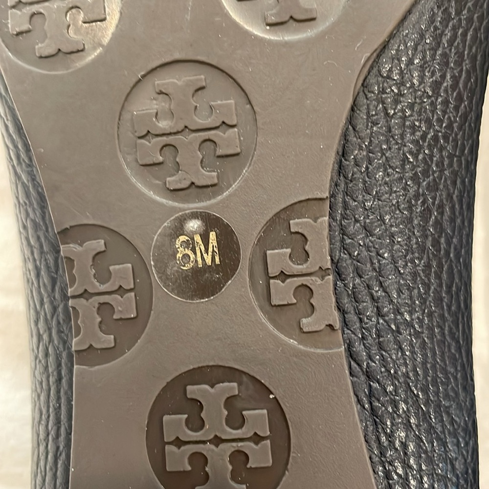 Navy Tory Burch flats - Picture 5 of 5
